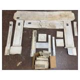 Lot #355 Antique Marble Fireplace Surround (as is) Lot #355 Antique Marble Fireplace Surround (as is)