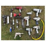 Lot #51 Large Air Tool Group incl. Ratchets, etc.