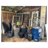 Lot #148 Misc. Barn Lot incl. Scrap Wood, Doors