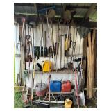 Lot #58 Large Yard Tools Lot