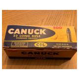 Lot #150 Canuck 22 LR 500 Round Box