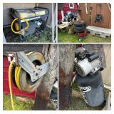 Lot #117 Large Outdoor Tool Group- Behind the Shed