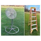 Lot #45 Dayton Shop Fan & 6