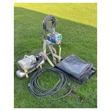 Lot #41 Garage Related Group- Mixer, Cord, Tarp