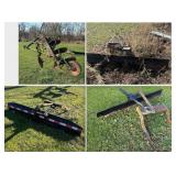 Lot #126 3Pt Equipment Group- 3 Bottom Plow