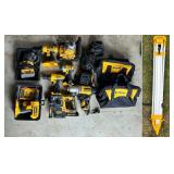 Lot #10 Large DeWalt Tool Group- Incl. Batteries