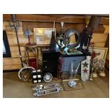 Lot #114 Large Interior Decor Group- Statue