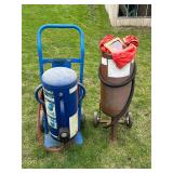 Lot #46 Portable Air Tank & Portable Sand Blaster