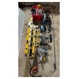 Lot #57 Tool Group- Levels, Cutters, Power Tools