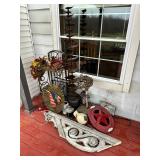 Lot #85 Misc. Outdoor Decor Lot- Star, Patriotic