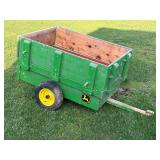 Lot #4 Small John Deere Utility Trailer