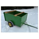 Lot #39 Custom Green & Yellow Utility Trailer