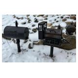Lot # (3) Custom Grills incl. Train Engine