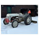 Lot #1 Ford 9N WF Tractor with Back Blade & Boom