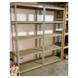 Lot #81 (4) Shelving Racks