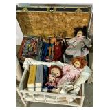 Lot #88 Doll, Figure, & Book Group