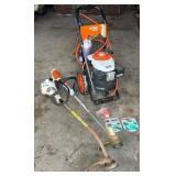 Lot #12 Stihl RB 200 Pressure Washer & (2) Whips