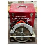 Lot #16 Milwaukee 10 ï¿½ï¿½ Circular Saw Cat # 6460