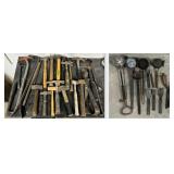 Lot #69 Hammer & Smelting Tool Group
