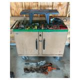 Lot #14 Knaack Toolbox Tool Lot incl. Metabo Disc