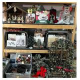 Lot #87 Large Christmas & Fall Decor Group