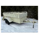 Lot #5 Custom Single Axle Utility Trailer- 2" Ball