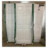 Lot #62 Interior Door Group of 3 incl. 2 Knobs
