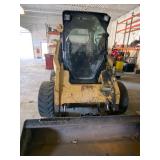 Cat Skid steer front view