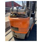 Toyota Forklift Rear View
