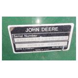 John Deere Ser. # Tag