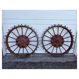 Tractor Wheels will sell by the Pair Tractor Wheels will sell by the Pair