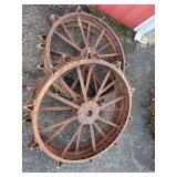 Tractor Wheels will sell by the Pair Tractor Wheels will sell by the Pair