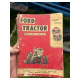 Includes owners manual, shop manual, misc. parts,