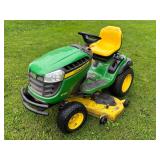 John Deere E180 100 Series Hydrostatic Riding Lawn Mower 