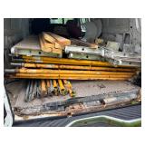 Back if van full of scaffolding