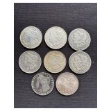 Morgan Silver Dollars- Various Years
