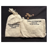 Toledo coin exchange bags of pennies