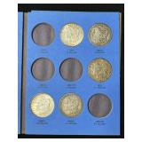 #3010 Book of (14) Morgan Silver Dollars #3010 Book of (14) Morgan Silver Dollars