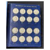 #3019 Book of (35) Silver Franklin Halves #3019 Book of (35) Silver Franklin Halves