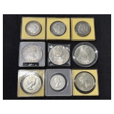 #3016-3017 (4) Peace Silver Dollars- Years incl. (2) 1922, 23, & 26 #3016-3017 (4) Peace Silver Dollars- Years incl. (2) 1922, 23, & 26