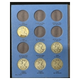 #3021 Book of (23) Walking Liberty Silver Halves #3021 Book of (23) Walking Liberty Silver Halves