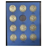 #3020 Book of (29) Walking Liberty Silver Halves #3020 Book of (29) Walking Liberty Silver Halves
