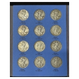 #3020 Book of (29) Walking Liberty Silver Halves #3020 Book of (29) Walking Liberty Silver Halves