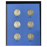 #3020 Book of (29) Walking Liberty Silver Halves #3020 Book of (29) Walking Liberty Silver Halves