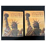 #3050 Pair of United States Plate Block Albums #1 #3050 Pair of United States Plate Block Albums #1