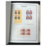 #3050 Pair of United States Plate Block Albums #1 #3050 Pair of United States Plate Block Albums #1