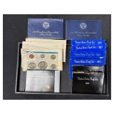#3068 US Mint Proof Sets incl. Quarters, Silver Eisenhower’s, etc. #3068 US Mint Proof Sets incl. Quarters, Silver Eisenhower’s, etc.