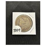 #3082 1890 Morgan Silver Dollar Carson City (Wrong Sticker #) #3082 1890 Morgan Silver Dollar Carson City (Wrong Sticker #)