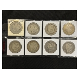#3100 (8) Morgan silver dollars years incl. 1899, (6) 1900, 1901 #3100 (8) Morgan silver dollars years incl. 1899, (6) 1900, 1901