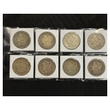 #3098 (8) Morgan silver dollars years incl. 1892, 1894, (6) 1896 #3098 (8) Morgan silver dollars years incl. 1892, 1894, (6) 1896